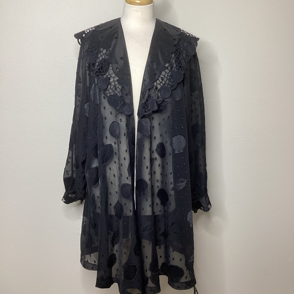 Vintage egeline Veil Jacket Burnout Italy O/S